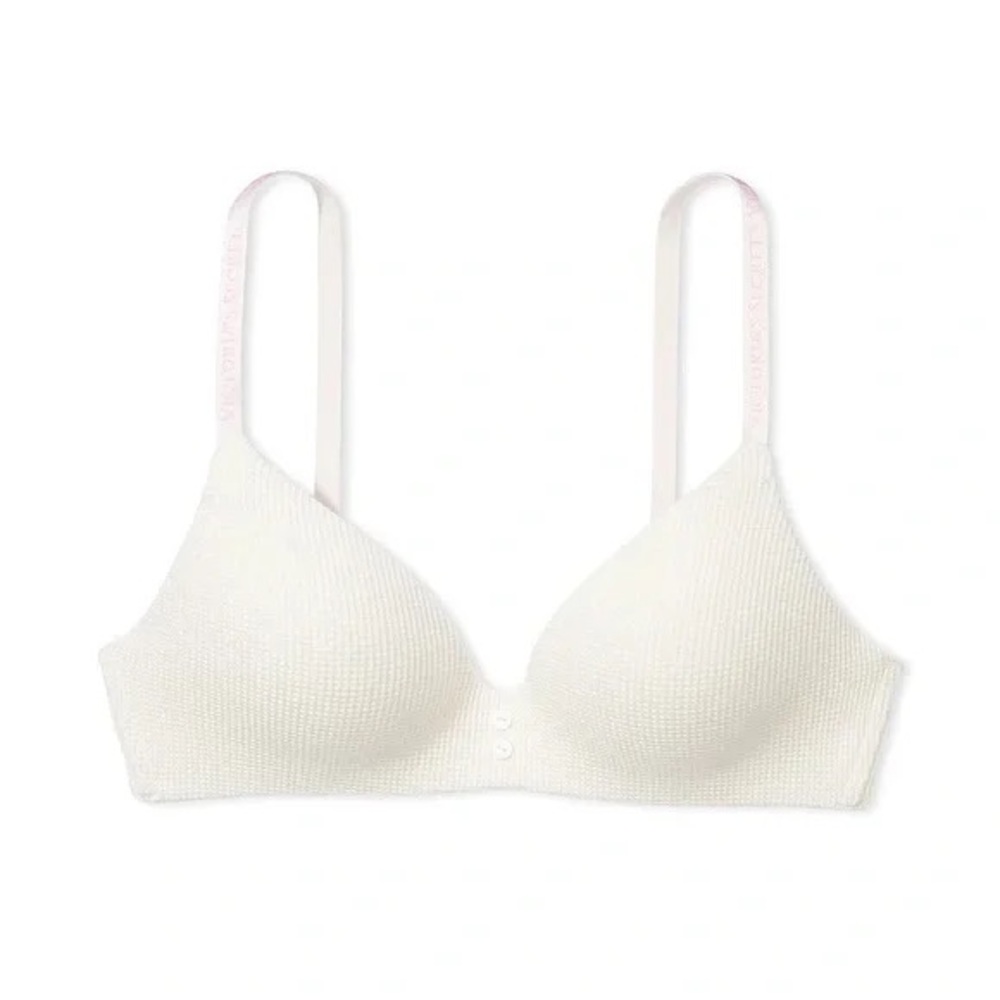 Victorias Secret Lightly Lined Waffle Knit Bra